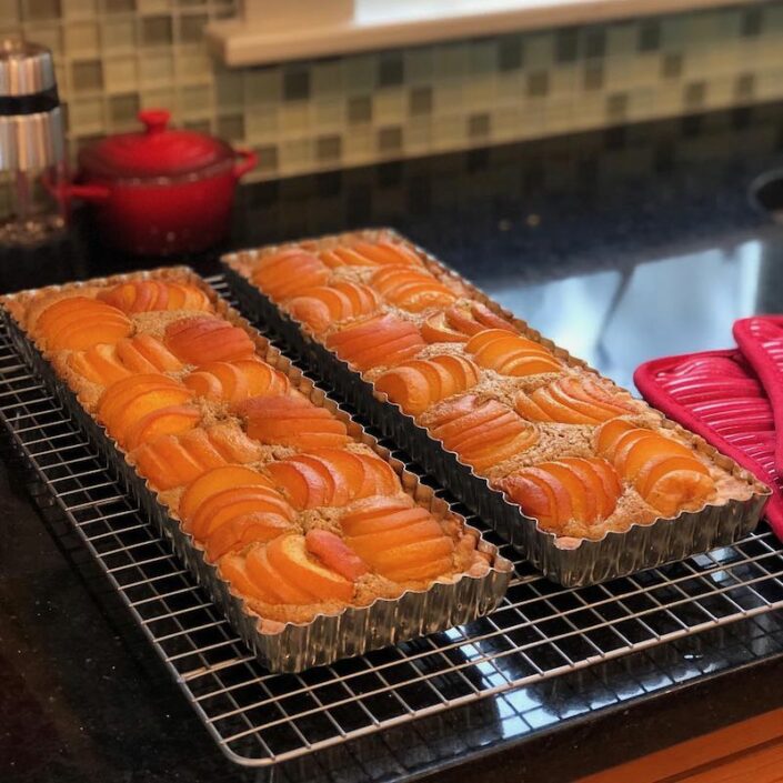 Apricot Pistachio Tart