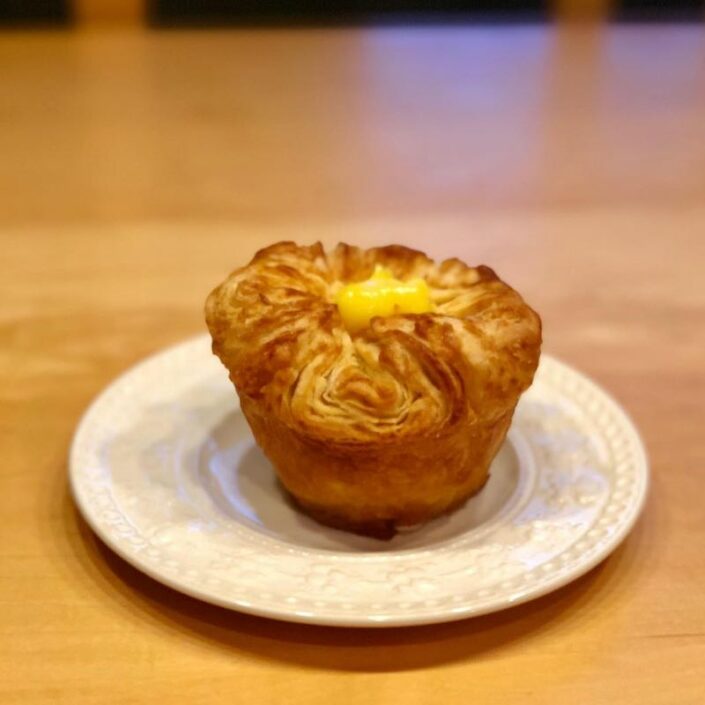 Lemon Curd Kouign-Amanns