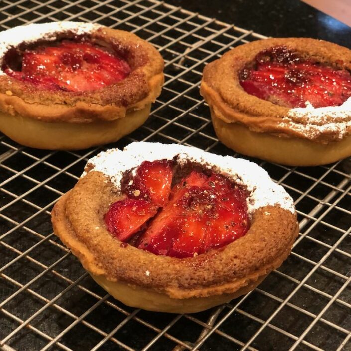 Plum and Frangipane Tart